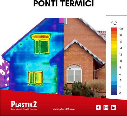Thermo Shape Pannello di Coibentazione per Cassonetti Fai da Te
