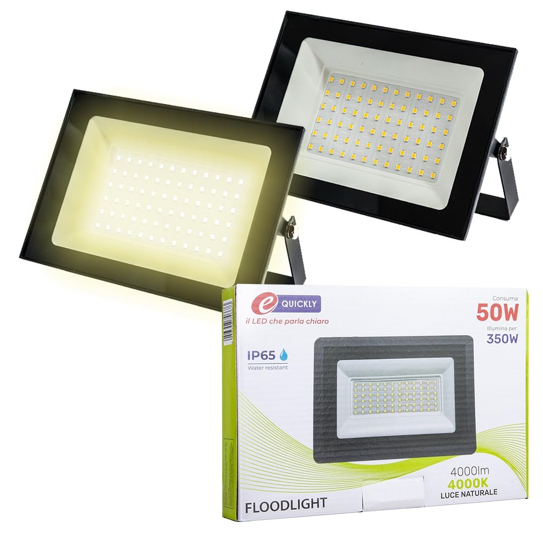 Proiettore a LED da Esterno - 50W (4000K)