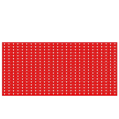 Pannello Forato Portautensili Rosso 100x50