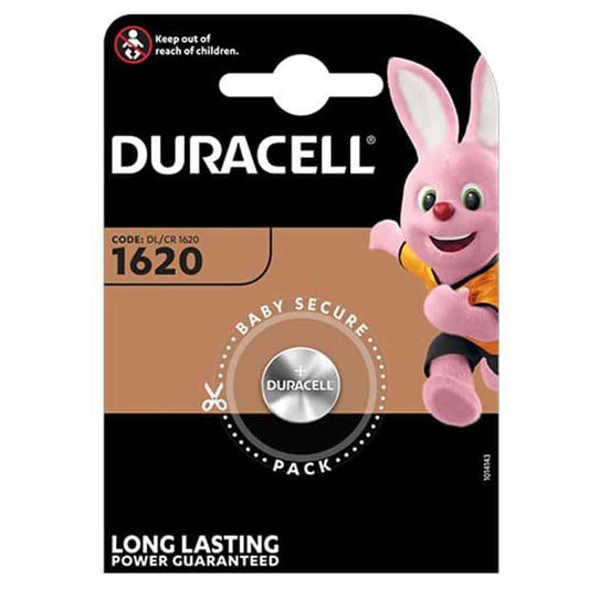 Batteria a Bottone al Litio Duracell CR1620 - 1 Pezzo