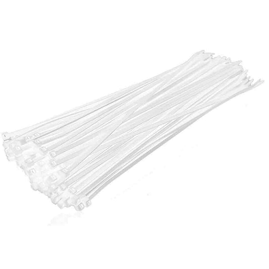 Fascette di Cablaggio Neutre Maurer - 160x2,5 mm (100 Pezzi)