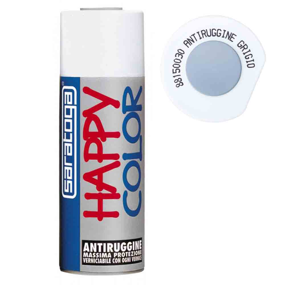Vernice Spray Antiruggine Grigio - Fondo Protettivo