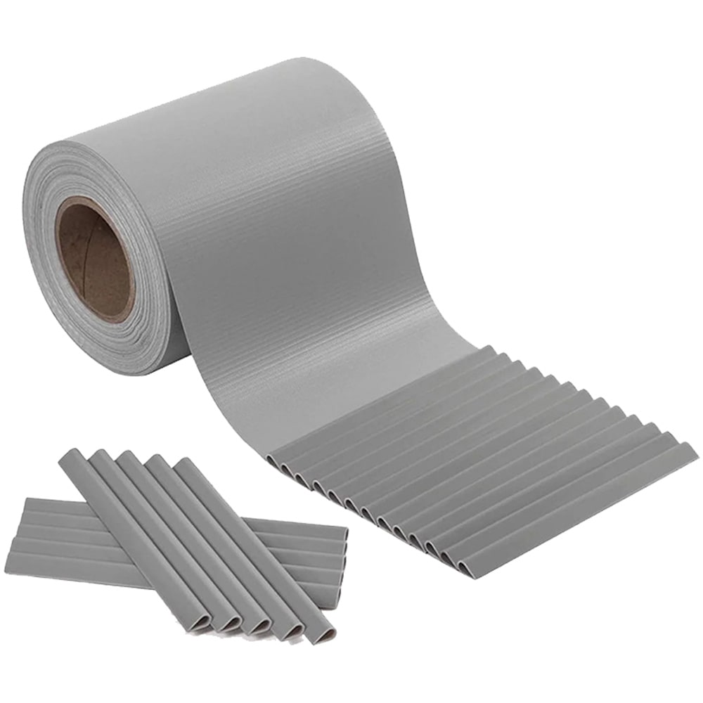 Frangivista in PVC per Recinzioni Grigio Chiaro - 19cm x 35mt
