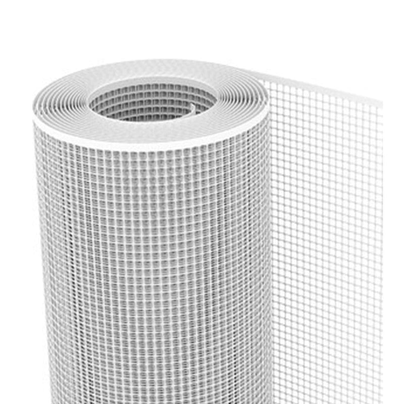 Rete in PVC Quadra per Recinzioni Bianca - Maglia 10x10 mm (h 1 mt)