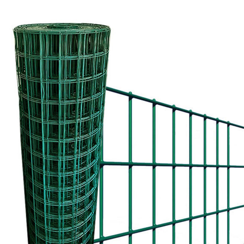 Rete Plastica Verde per Recinzioni ed Orto - Maglia 50x75 mm (h 150 cm)
