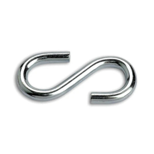 Ganci ad Esse in Acciaio Zincato N. 18 - Confezione 10 Pezzi
