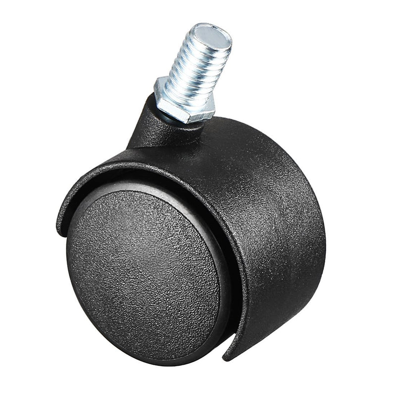 Ruote Gemellari con Perno per Mobili - 30 mm (2 Pezzi)