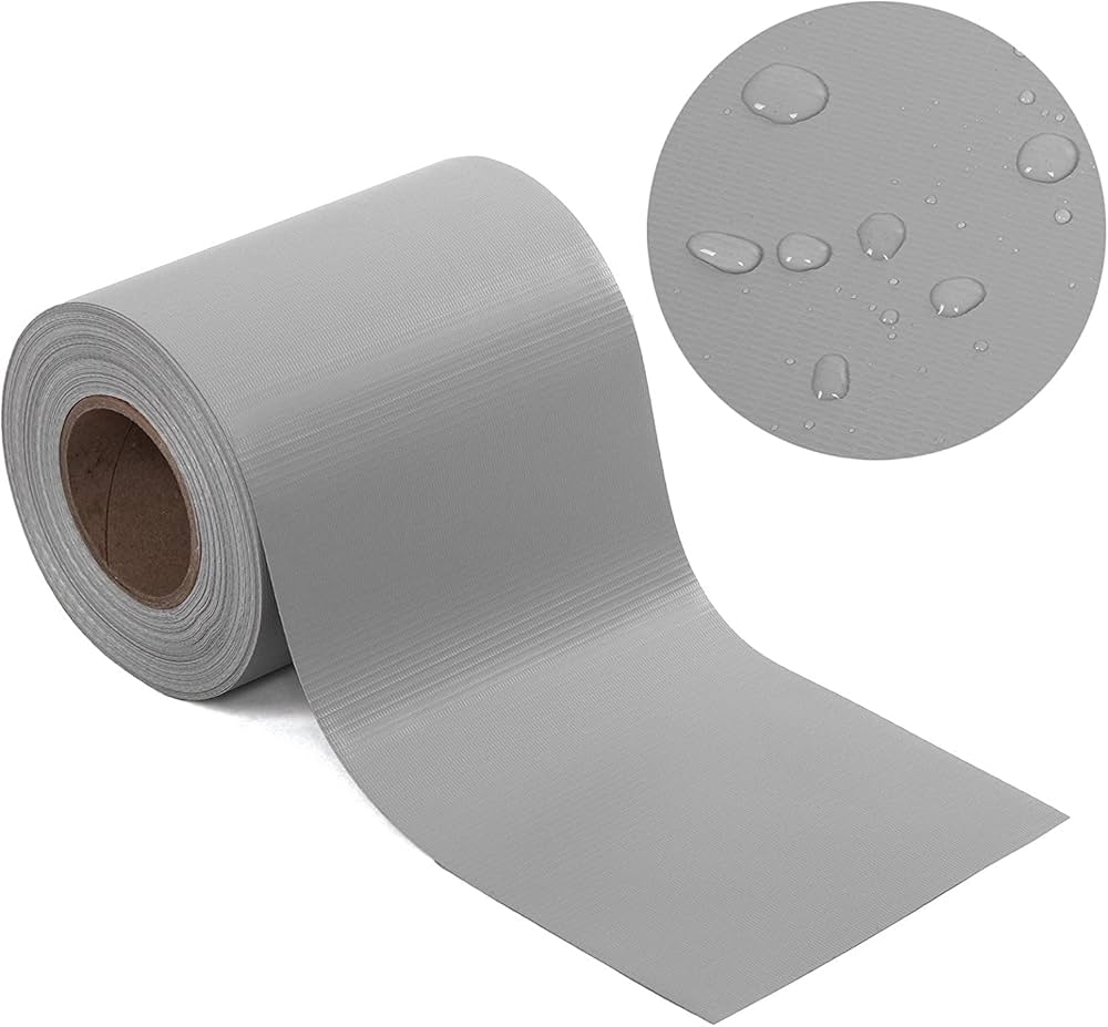 Frangivista in PVC per Recinzioni Grigio Chiaro - 19cm x 35mt