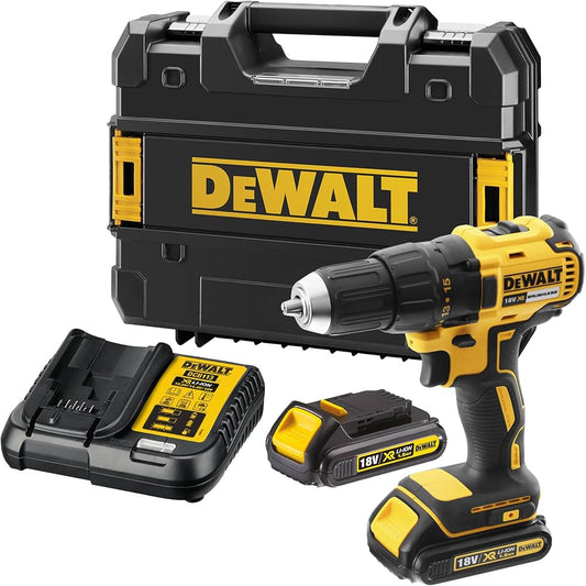Trapano DeWalt 18V con 2 Batterie 1,5Ah e Valigetta
