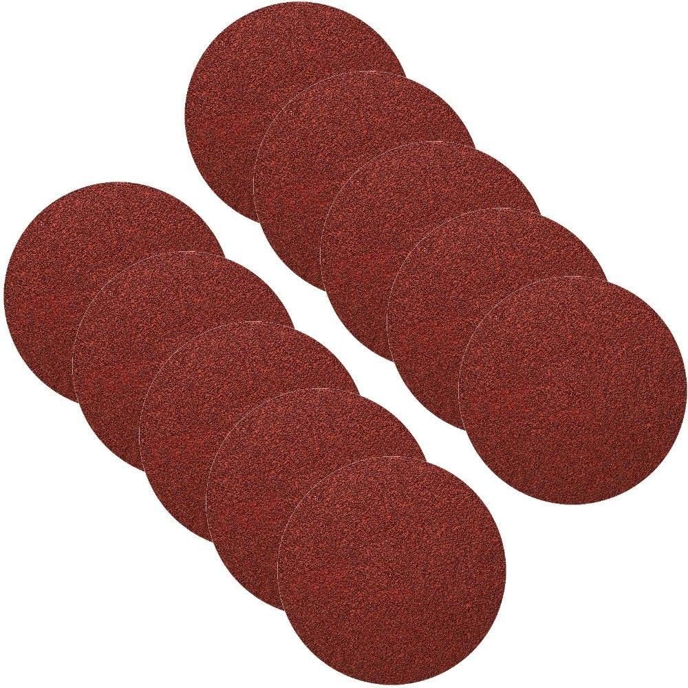 Set 10 Dischi Abrasivi Velcro 115 mm - Grana 240