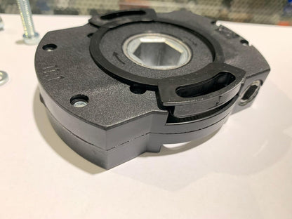 argano con finecorsa rapporto 1:11, accessorio per tapparelle,argano rapporto 1:11 per asta oscillante con innesti tapparelle