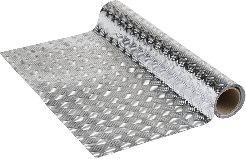 Plastica Adesiva Argento a Rilievo - Altezza 45 cm