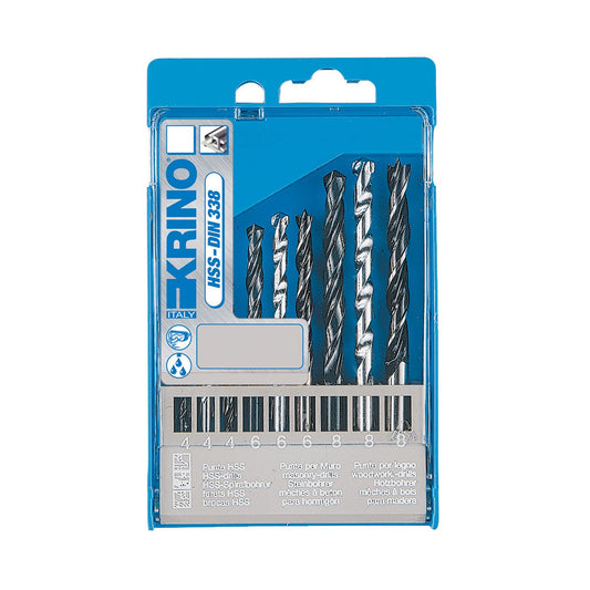Serie Punte Hss/widia/legno Krino 9pz