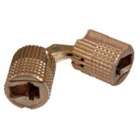 Cerniere Invisibili da Incasso per Legno - d 14 mm (2 Pezzi)