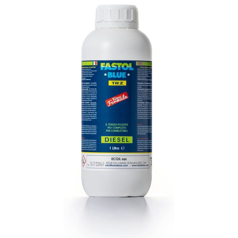 Additivo fastol blu diesel per motori