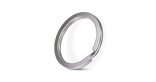 Anelli in Acciaio Rinforzato per Chiavi - 20 mm (8 Pezzi)