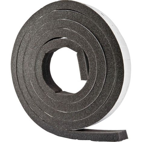 Guarnizione in Gomma Piuma Spessorata Muss - 15x10 mm (5 mt)