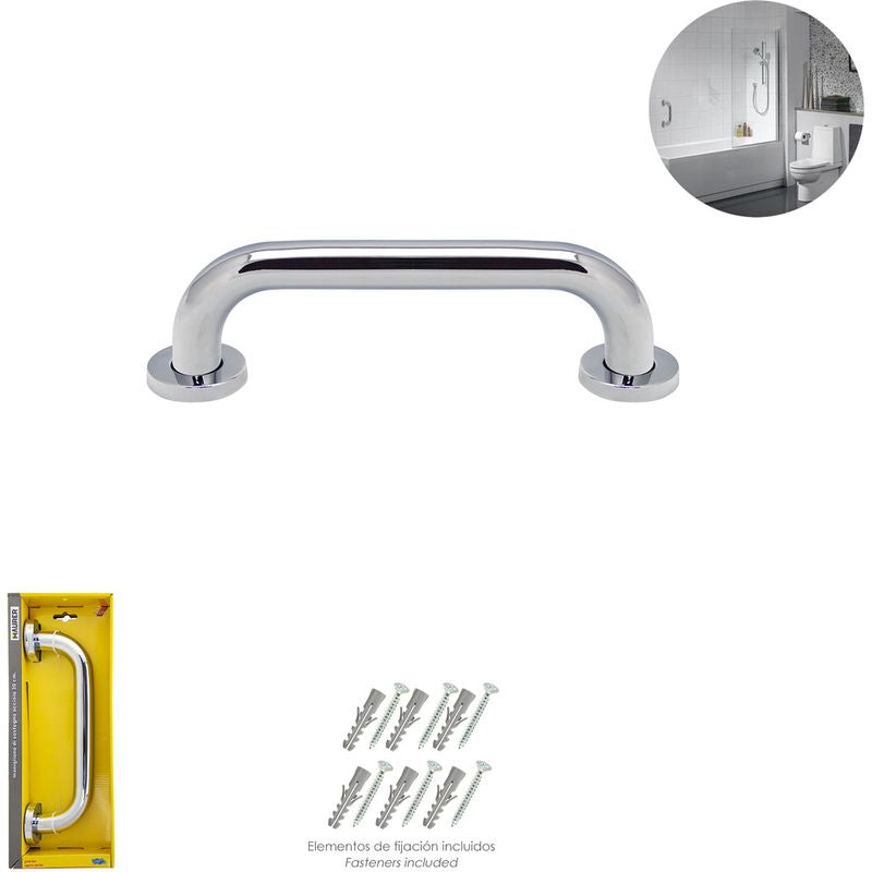Maniglione da bagno in acciaio - 40cm