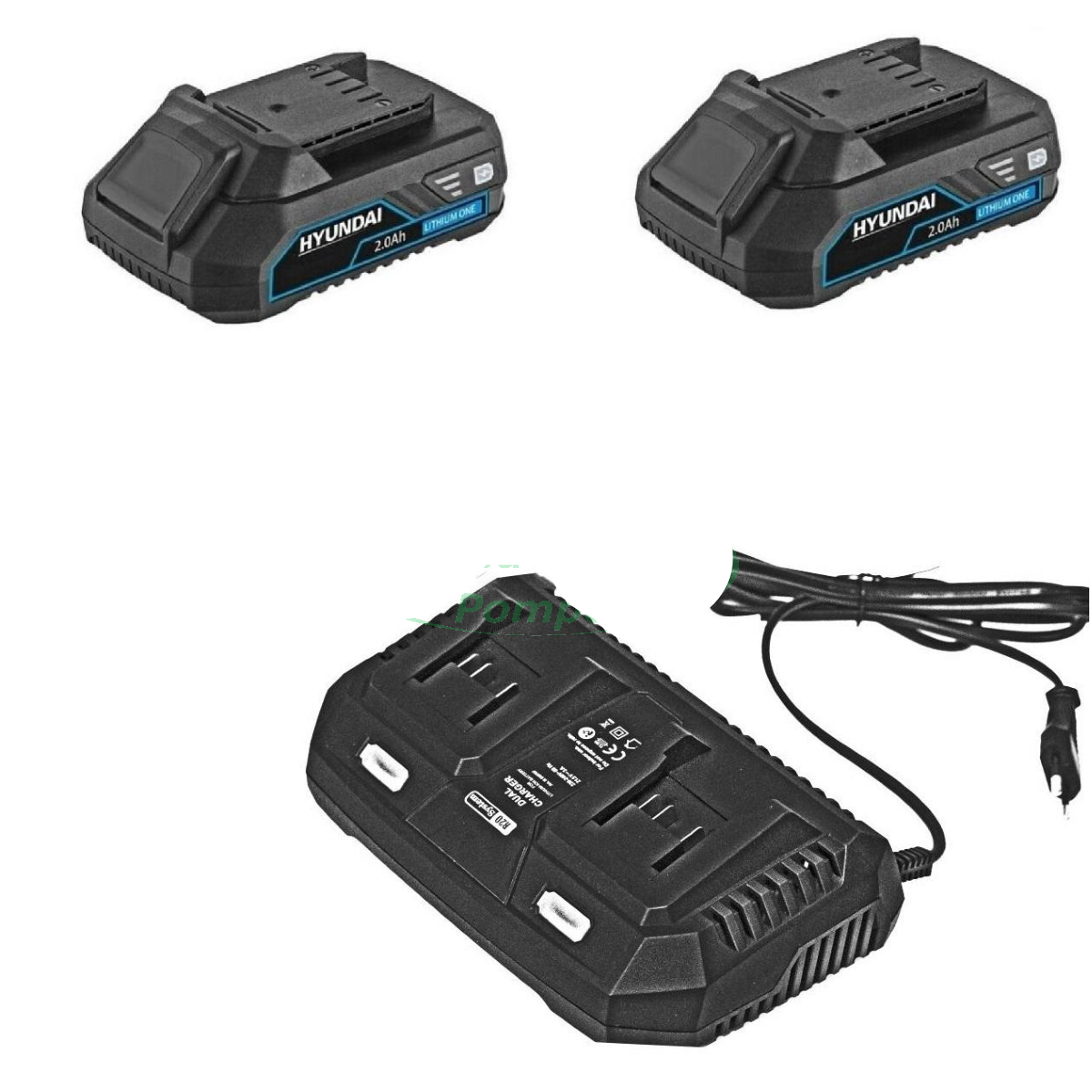 Kit Energia Energy Kit 2 Hyundai - Caricabatterie e Batterie