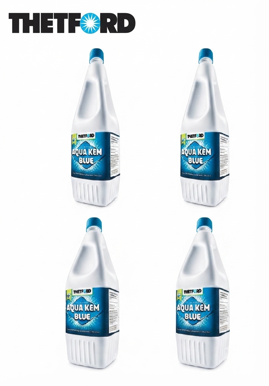Liquido Disgregante Aqua Kem Blue Thetford 2 Litri – Per Serbatoio di Scarico Camper e Caravan