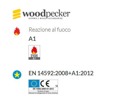 Viti per Legno Testa Svasata Blister