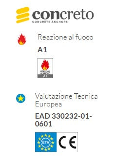 Ancorante in Lamiera Avvolta con Cono Agganciato – Acciaio Zincato (Certificato ETA-CE) – Misura 18x75 mm