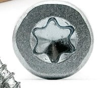 Tassello Nylon Prolungato con Vite Torx T40 e Nottolino antieffrazione varie misure