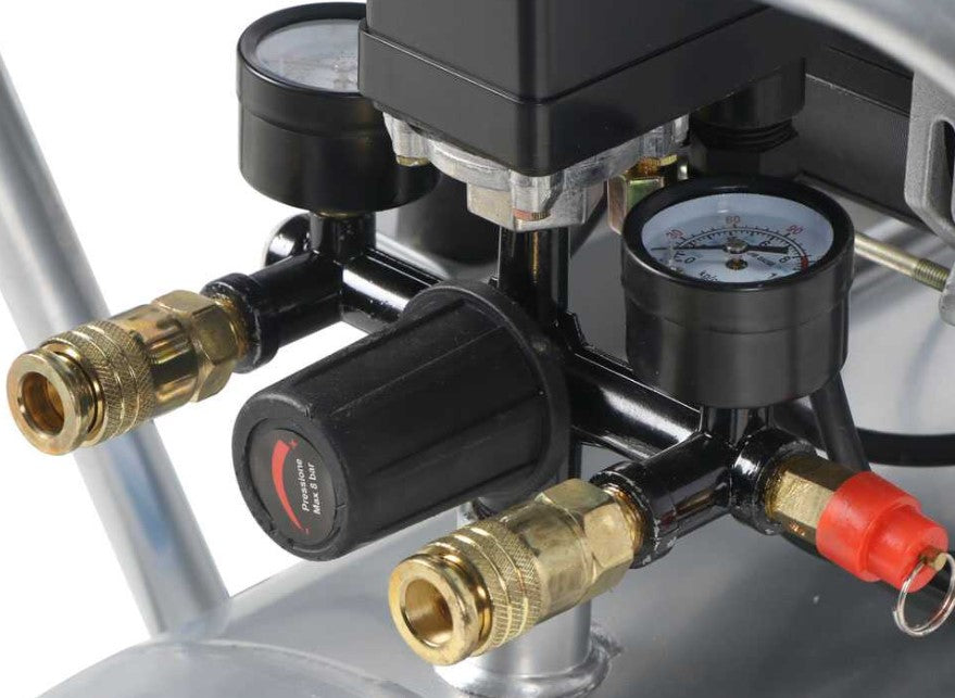 Compressore Silenziato 50 Litri Hyundai 3HP - Tecnologia Oil-Free