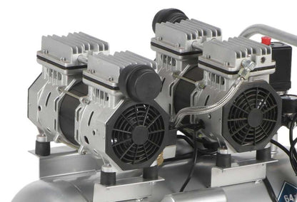 Compressore Silenziato 50 Litri Hyundai 3HP - Tecnologia Oil-Free