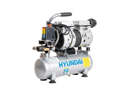 Compressore Silenziato Hyundai 6 Litri - Portatile Oilless
