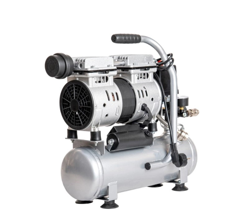 Compressore Silenziato Hyundai 6 Litri - Portatile Oilless