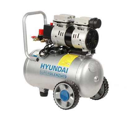 Compressore Silenziato Hyundai 24 Litri - Uso Domestico
