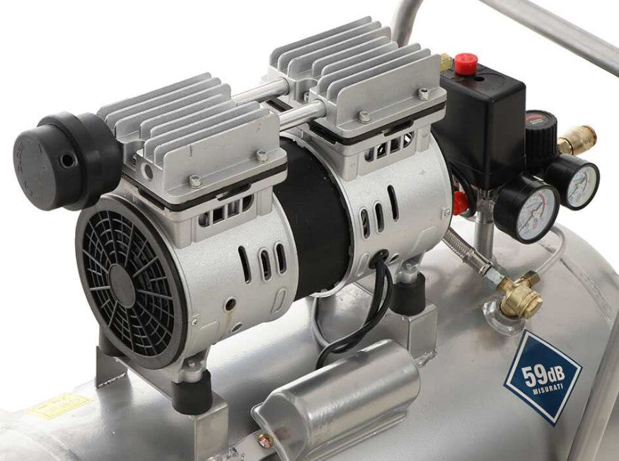 Compressore Silenziato Hyundai 24 Litri - Uso Domestico