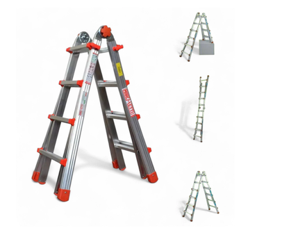 Scala Telescopica 5+5 Mt.5,20 Alluminio Marchetti