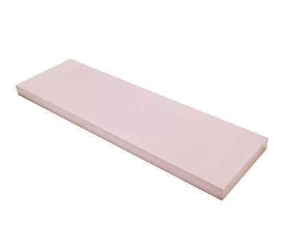 Mensola Quadrata Rosa Spessore 3,8 cm | Mensola da Parete Moderna | Varie Misure