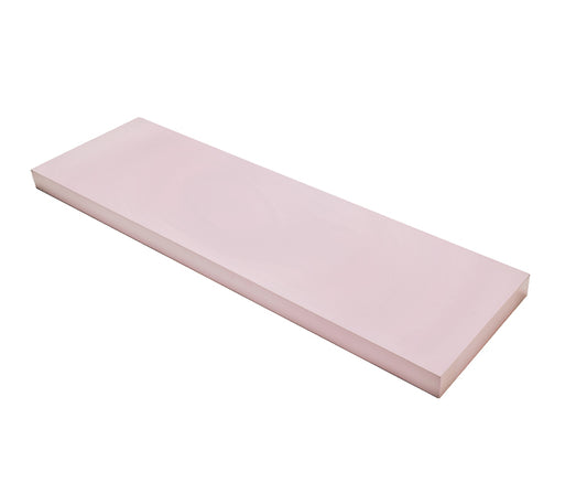 Mensola Quadrata Rosa Spessore 3,8 cm | Mensola da Parete Moderna | Varie Misure