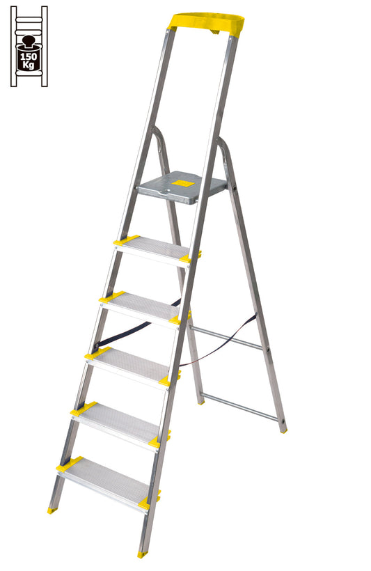 Scala Domestica 5 gradini Alluminio Easy-dom