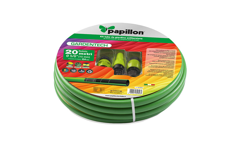 Tubo per Irrigazione 5/8" da 20 mt con Kit Raccordi