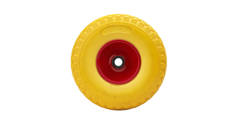 Ruota Piena in Gomma per Carrelli - d 260 mm (Foro 20 mm)