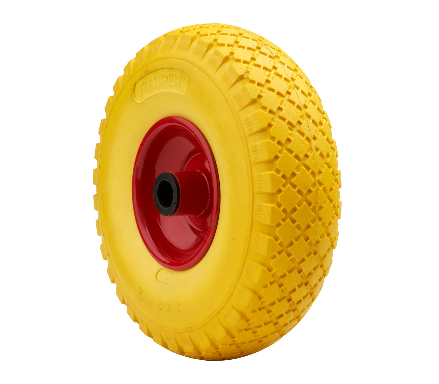 Ruota Piena in Gomma per Carrelli - d 260 mm (Foro 20 mm)