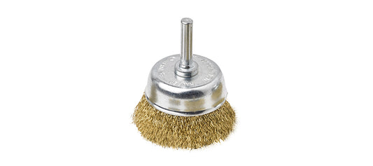 Spazzola a Tazza Maurer in Acciaio 0,3 mm - 50x10x6 mm