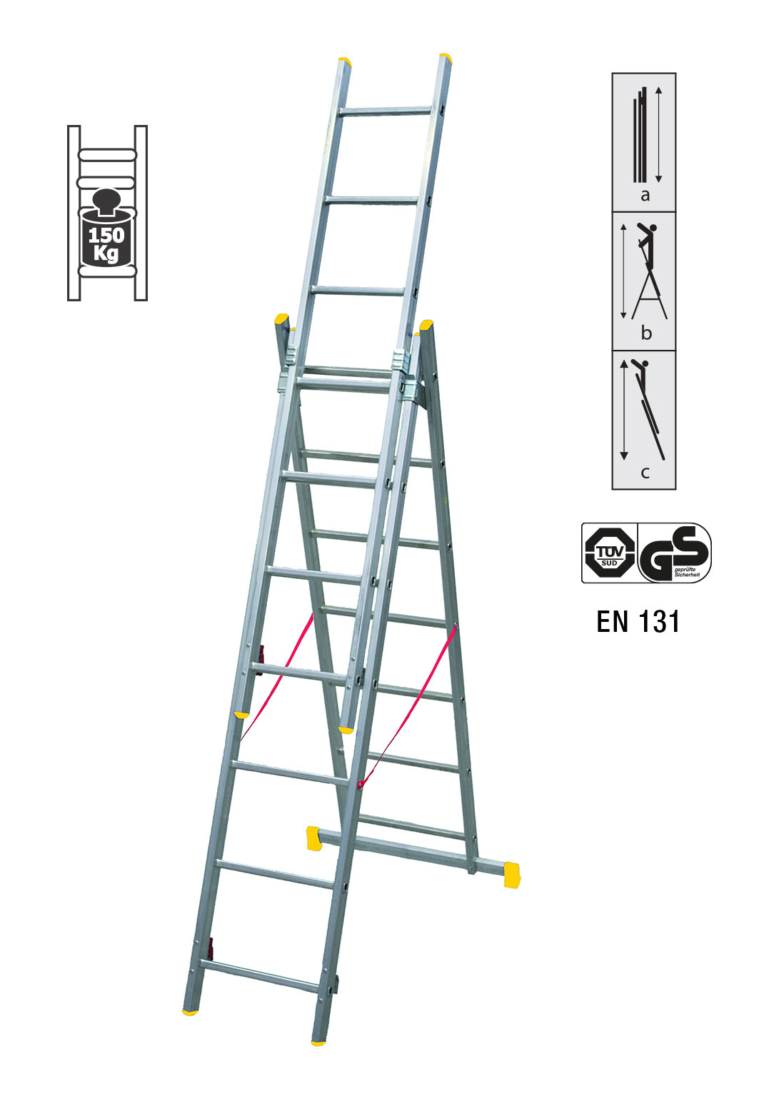 Scala Trasformabile 3x7 gradini Maurer