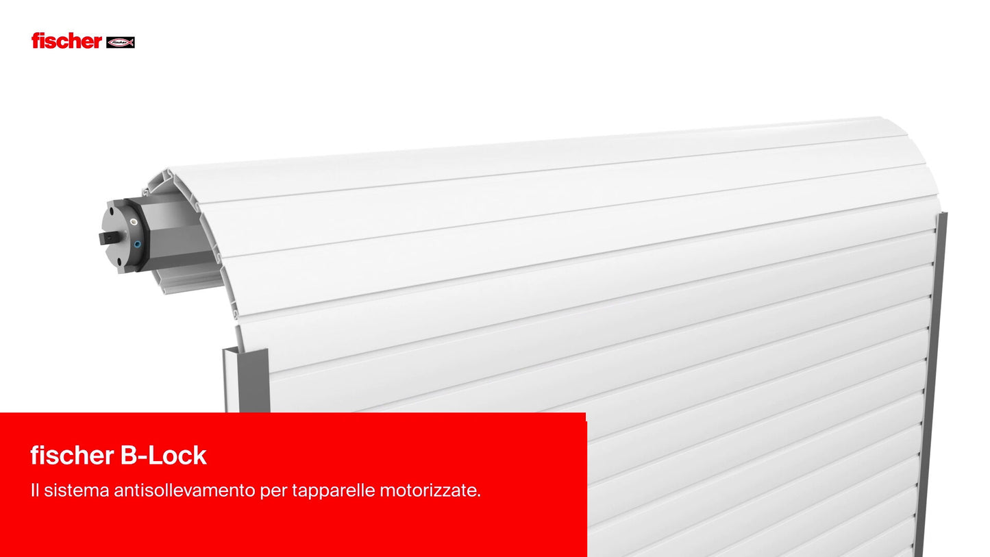 Kit B-lock 4  FISCHER  sistema di bloccaggio tapparella