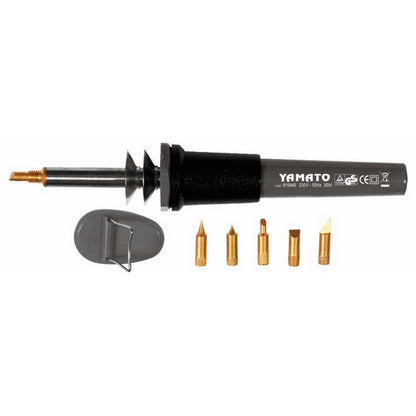 Saldatore Elettrico Yamato con Kit 6 Punte Assortite