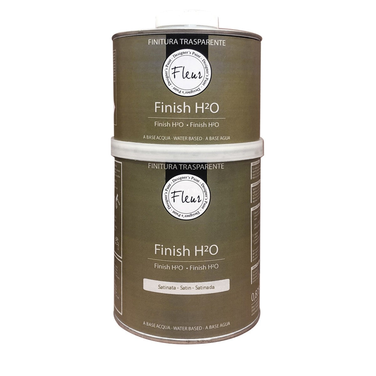 Finish H2O Finitura Lucida Bicomponente (A+B) - 1 Litro