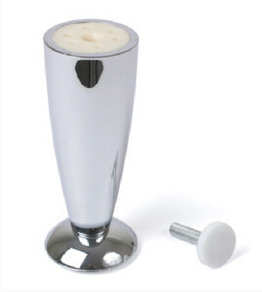 Piedino in ABS Cromo 12 cm
