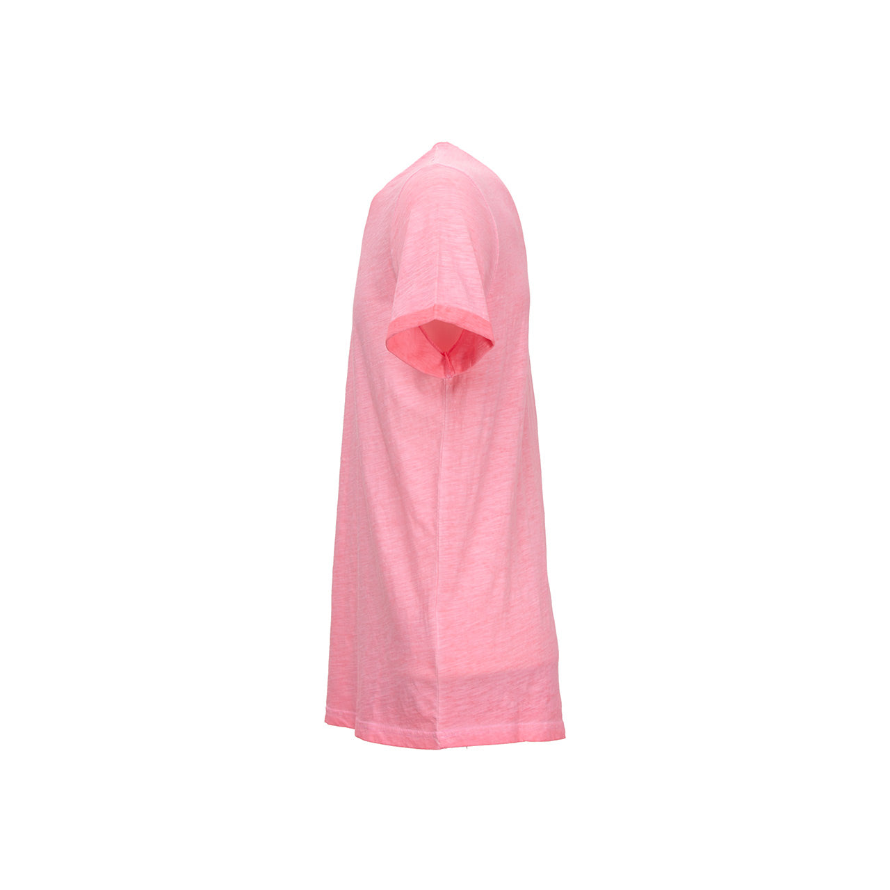 t-shirt Fluo pink u power cotone fiammato
