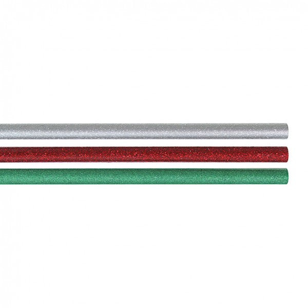 Set 6 Stick Colla Termofusibile 3 Colori - 8x150 mm