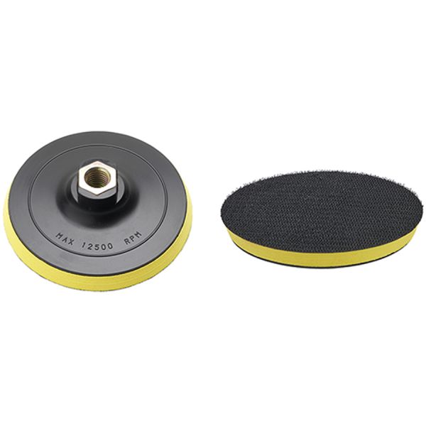 Platorello con Supporto Velcro per Smerigliatrice - 115 mm