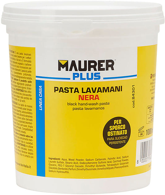 Pasta Lavamani Professionale Nera - Formato 4 kg